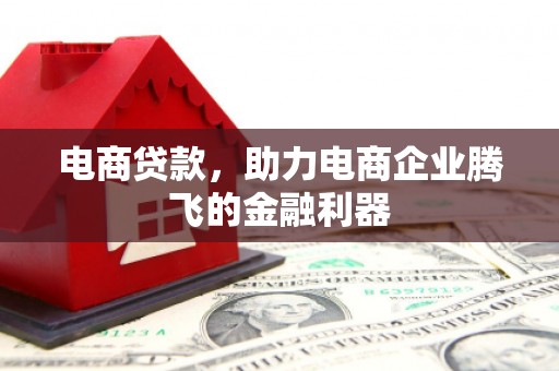 成都电商贷款，助力电商企业腾飞的金融利器