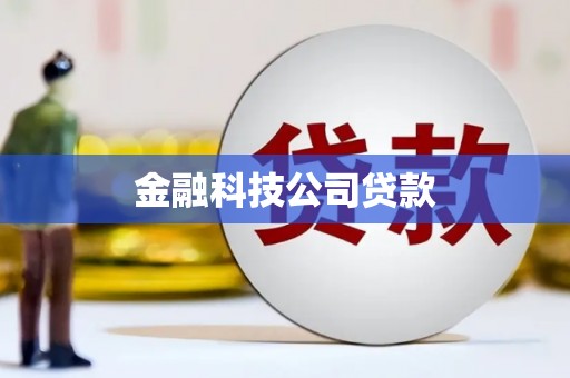 成都金融科技公司贷款