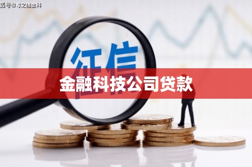 成都金融科技公司贷款