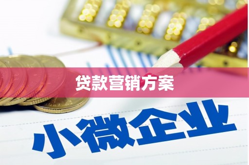 成都贷款营销方案