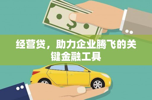 成都经营贷，助力企业腾飞的关键金融工具
