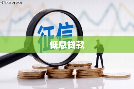 成都低息贷款