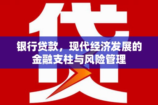 成都银行贷款，现代经济发展的金融支柱与风险管理