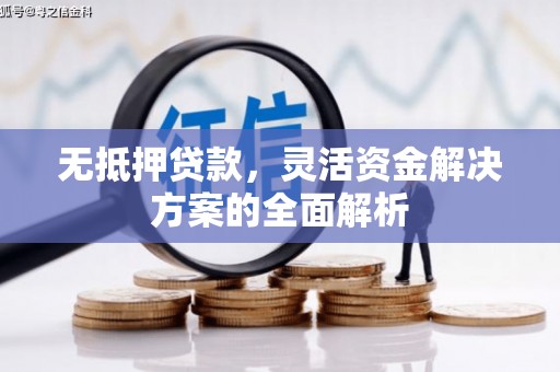 成都无抵押贷款，灵活资金解决方案的全面解析