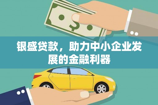 成都银盛贷款，助力中小企业发展的金融利器