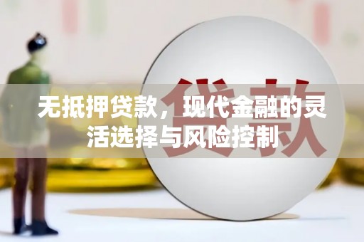 成都无抵押贷款，现代金融的灵活选择与风险控制