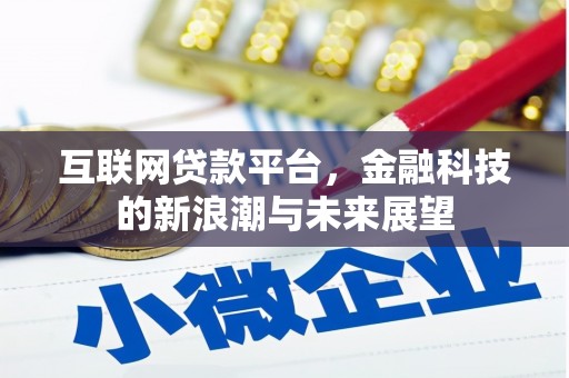 成都互联网贷款平台，金融科技的新浪潮与未来展望