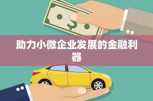 成都助力小微企业发展的金融利器