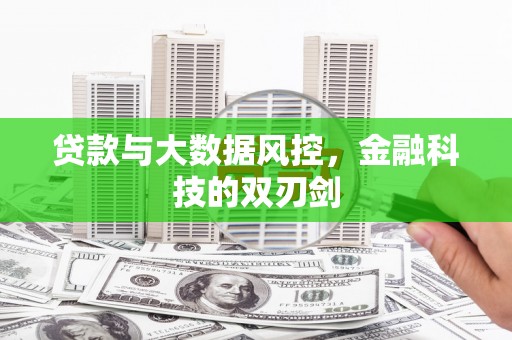 成都贷款与大数据风控，金融科技的双刃剑