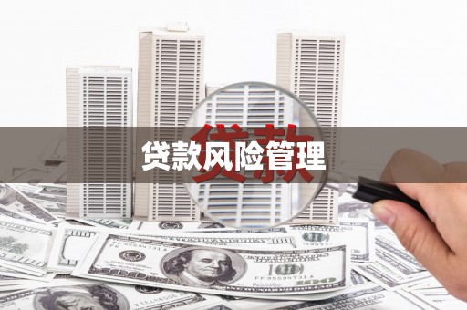 成都贷款风险管理