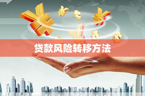 成都贷款风险转移方法