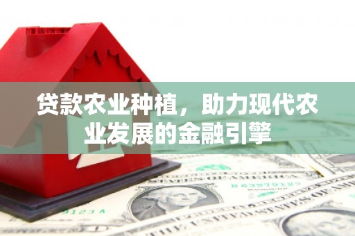 成都贷款农业种植，助力现代农业发展的金融引擎