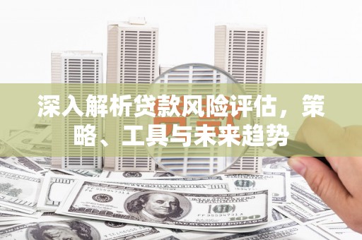 成都深入解析贷款风险评估，策略、工具与未来趋势