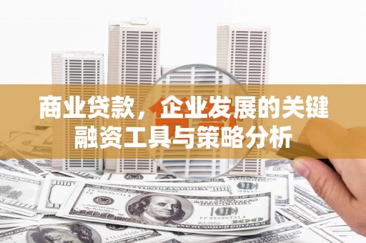成都商业贷款，企业发展的关键融资工具与策略分析