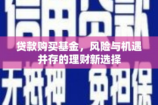 成都贷款购买基金，风险与机遇并存的理财新选择