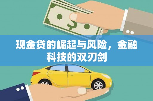 成都现金贷的崛起与风险，金融科技的双刃剑