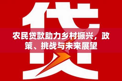 成都农民贷款助力乡村振兴，政策、挑战与未来展望