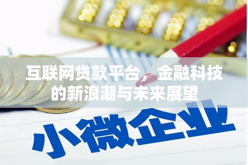 成都互联网贷款平台，金融科技的新浪潮与未来展望