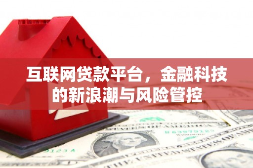 成都互联网贷款平台，金融科技的新浪潮与风险管控