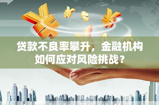 成都贷款不良率攀升，金融机构如何应对风险挑战？