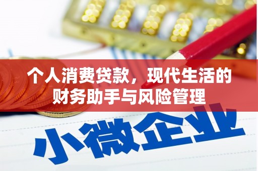 成都个人消费贷款，现代生活的财务助手与风险管理